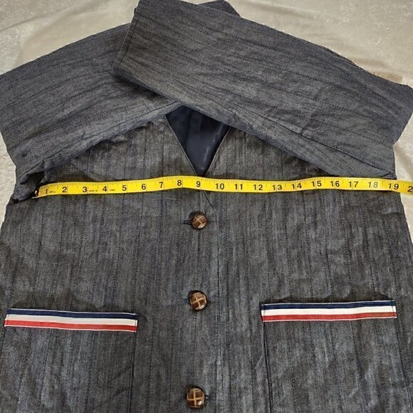 Salon De Magni Blue Blazer (Denim) Jacket See Pictures For Size Estimate - Picture 12 of 14